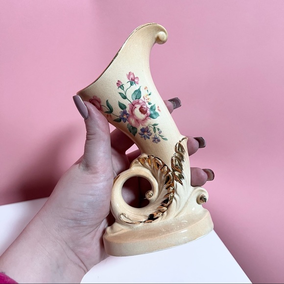 Vintage floral vase - Picture 3 of 4